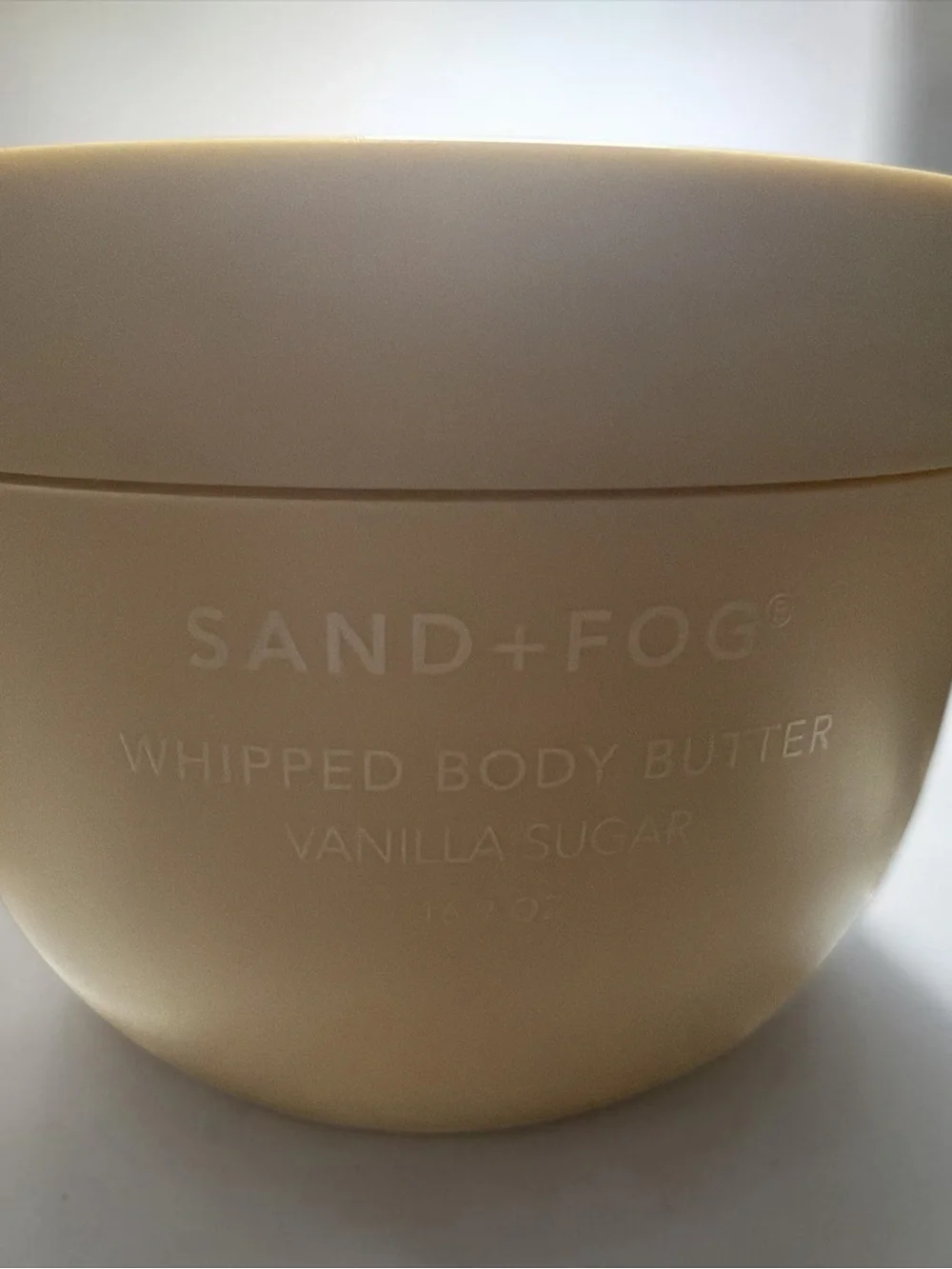 SAND+FOG Vanilla Sugar Whipped Body Butter — 16.9oz